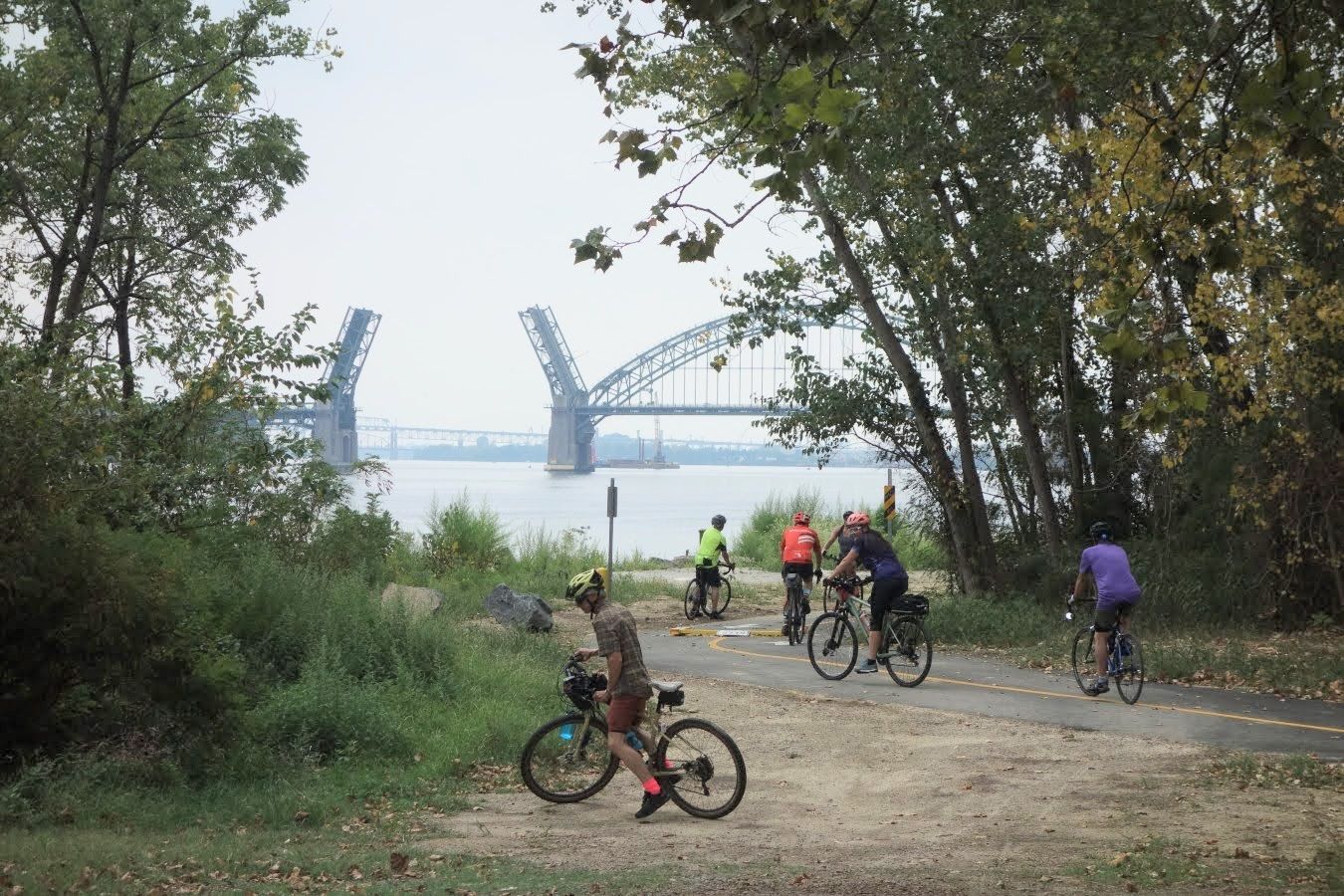 Loop the Delaware! Camden-Palmyra-Philly